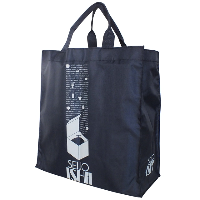 成城石井 ショッピングバッグ ネイビー 1枚/ ショッピングバッグ エコ