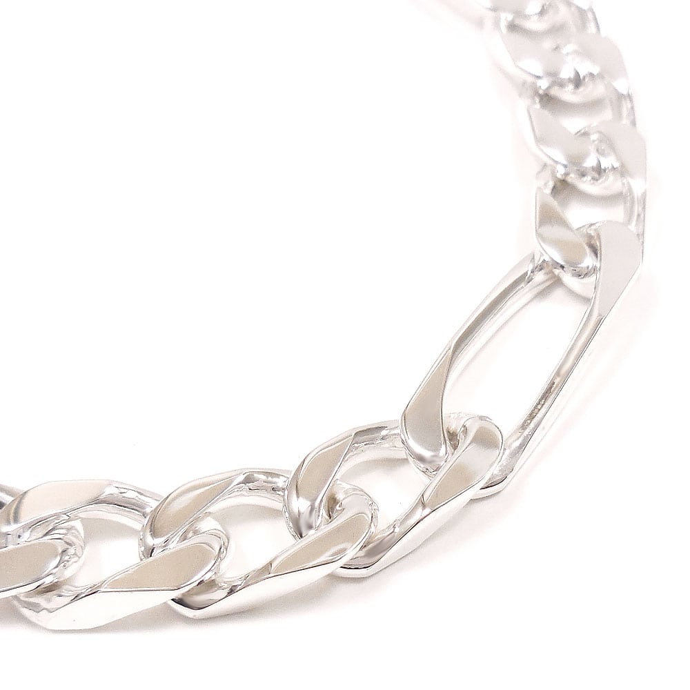 SATURNO サツルノ ブレスレット シルバー925 フィガロチェーン メンズ