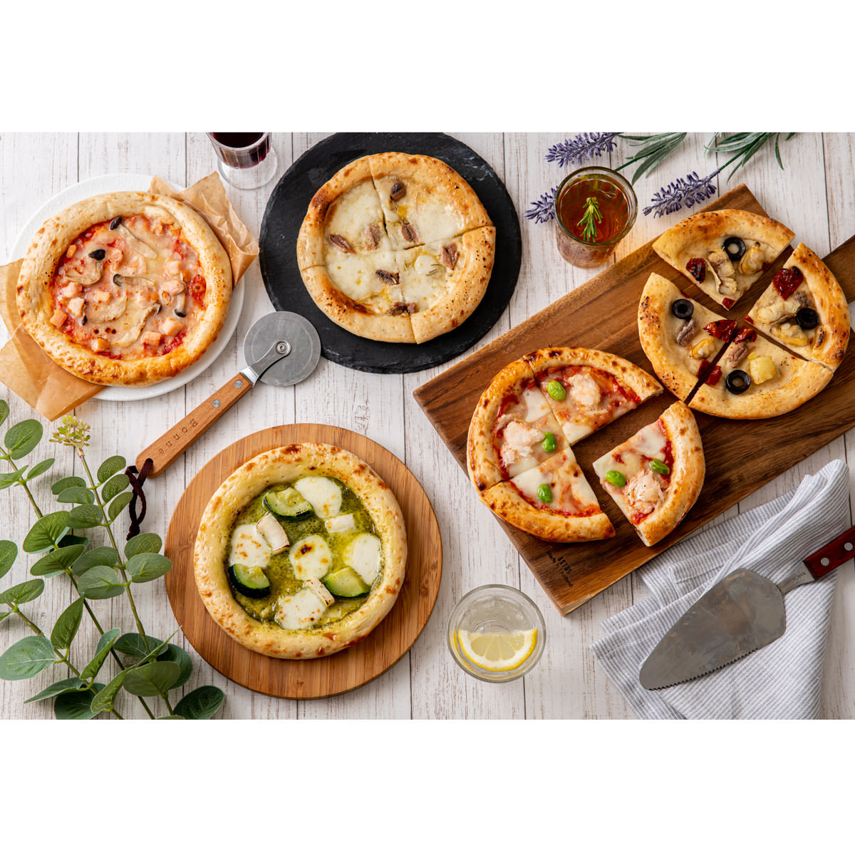 アル・ケッチァーノ 奥田シェフ監修 クラフトピザセット 〔スモーク