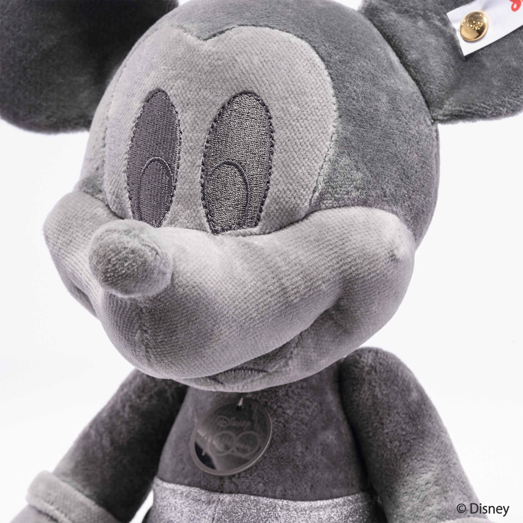 世界限定】ディズニー D100 ミッキーマウス プラチナ □ | シュタイフ