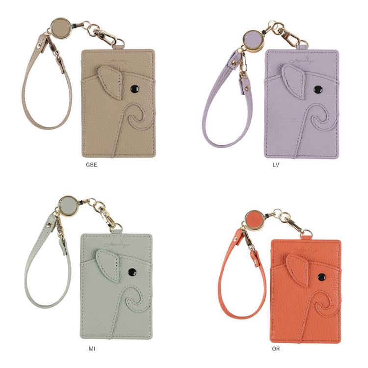 lizdays リズデイズ リール付き パスケース ゾウ lz-66402 通販 定期