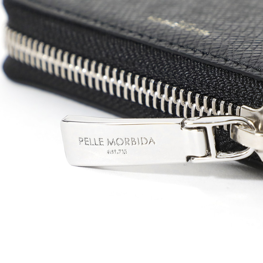 ペッレモルビダBA333-ミニウォレット BLK(BLACK): PELLE MORBIDA｜JAL