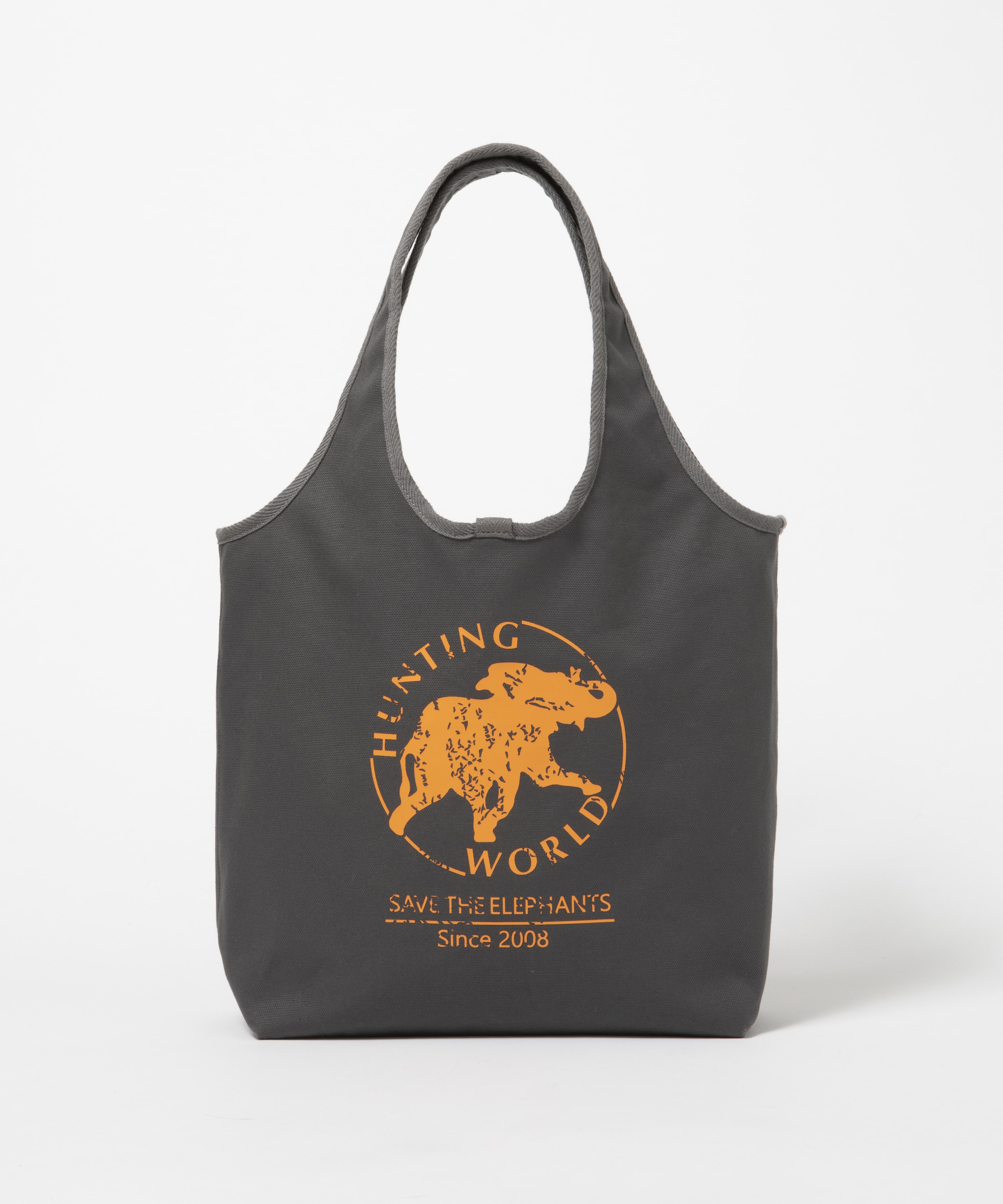 HUNTING WORLD] ボルネオチャリティー[トートバッグM 7817BNO]グレー