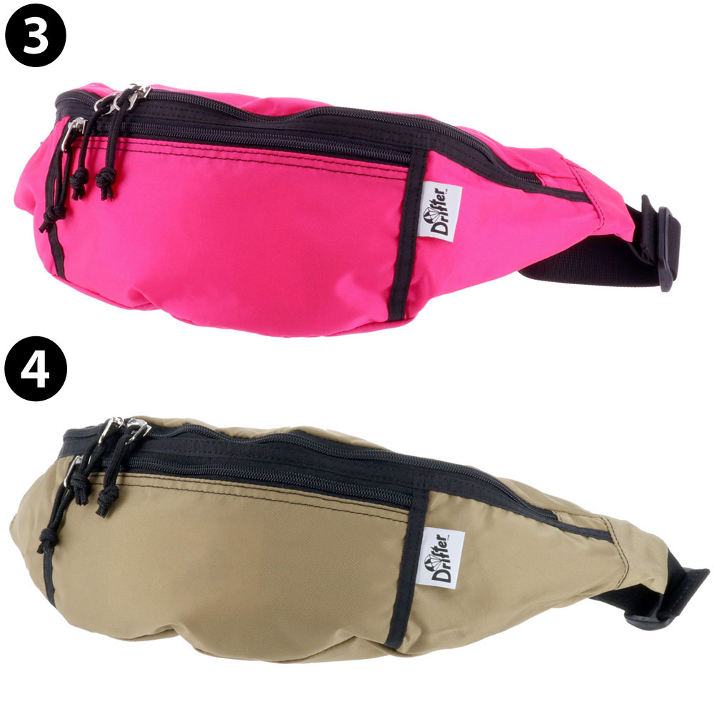 ドリフター Drifter ウエストバッグ ファニーパック ボディバッグ