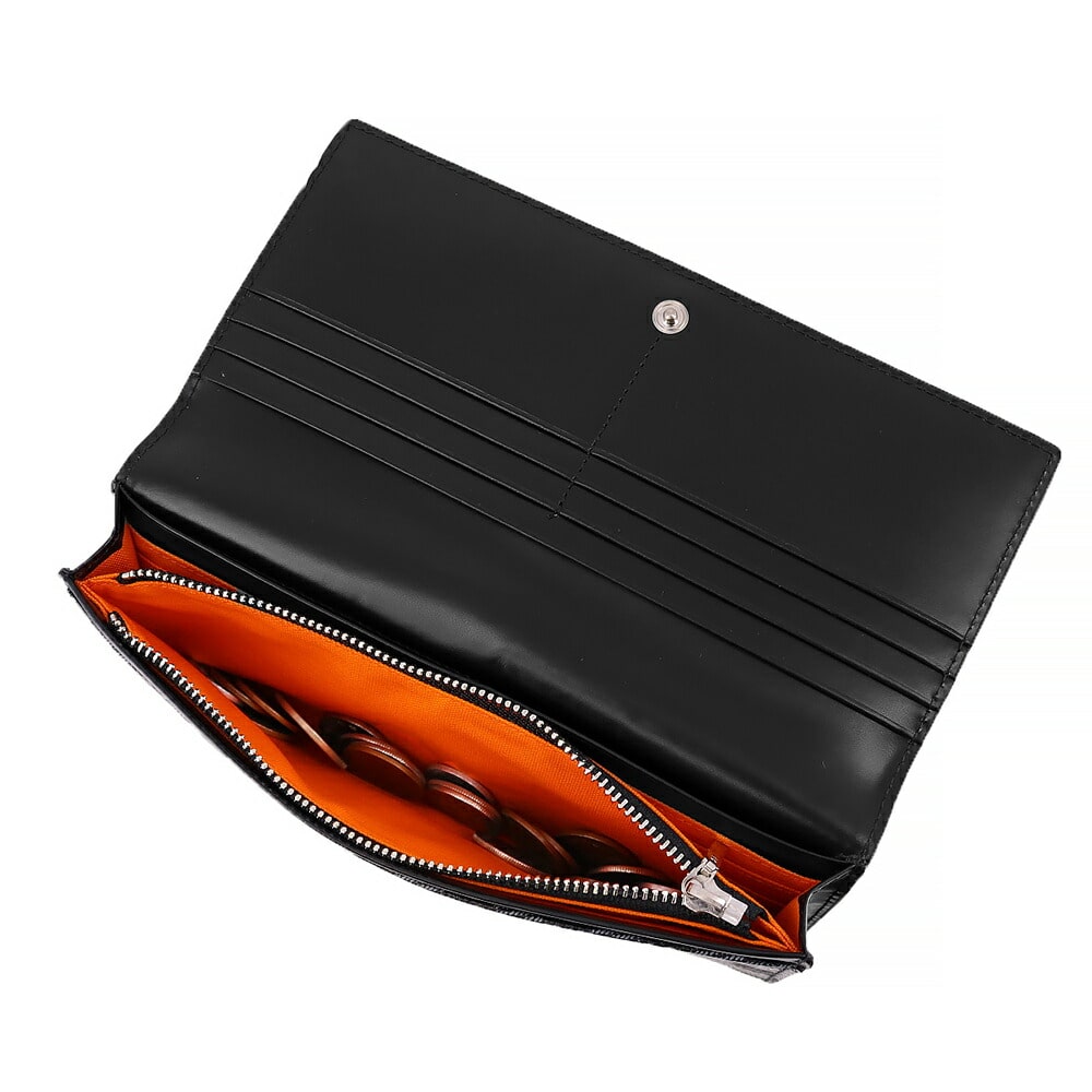 カステルバジャック CASTELBAJAC クラー 被せ長財布 066622 1.ブラック