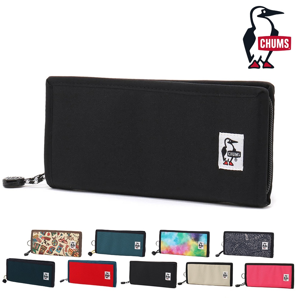 チャムス 財布 長財布 ラウンドファスナー 小銭入れあり CHUMS