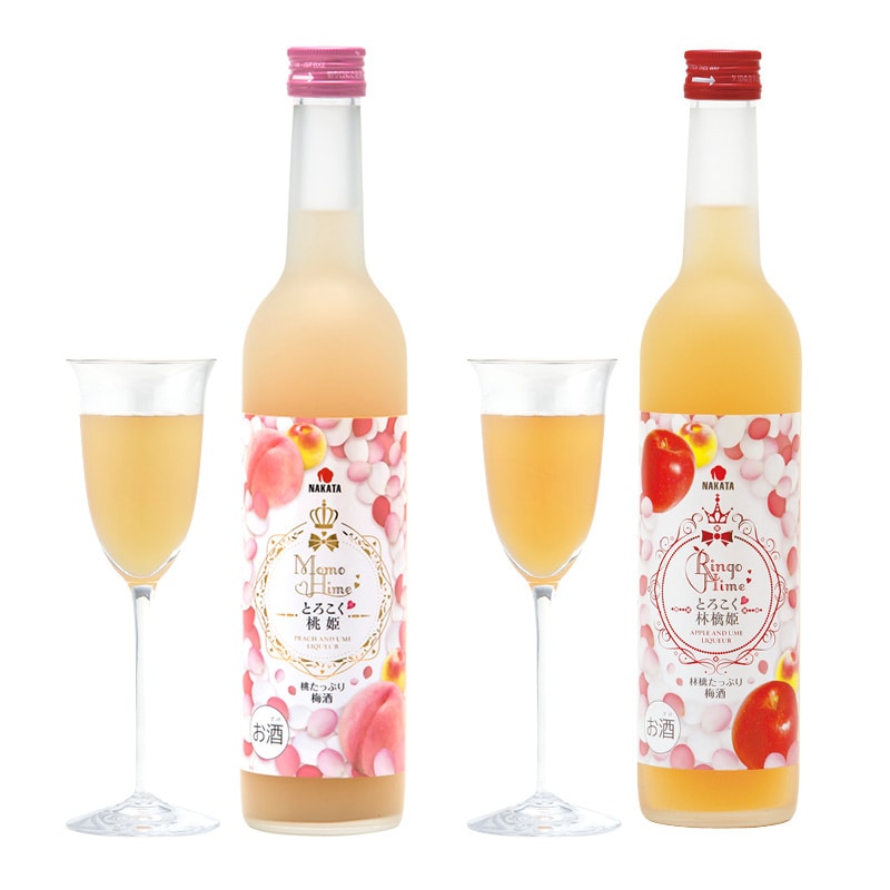 母の日 桃姫＆林檎姫 500ml×2本セット 送料込み: 郵便局物販