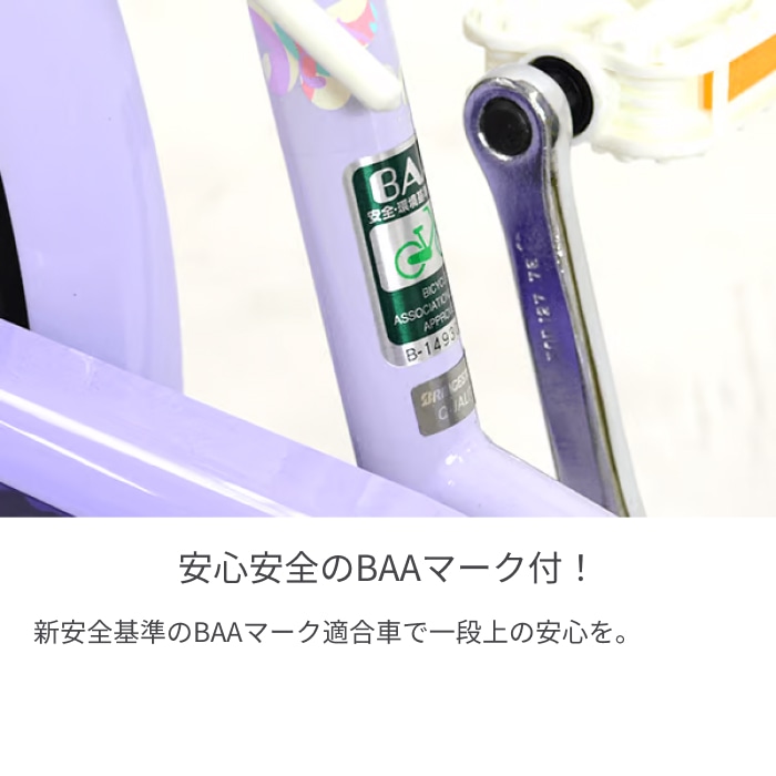 こども用自転車 BRIDGESTONE(ブリヂストン) エコパル ラベンダー 22