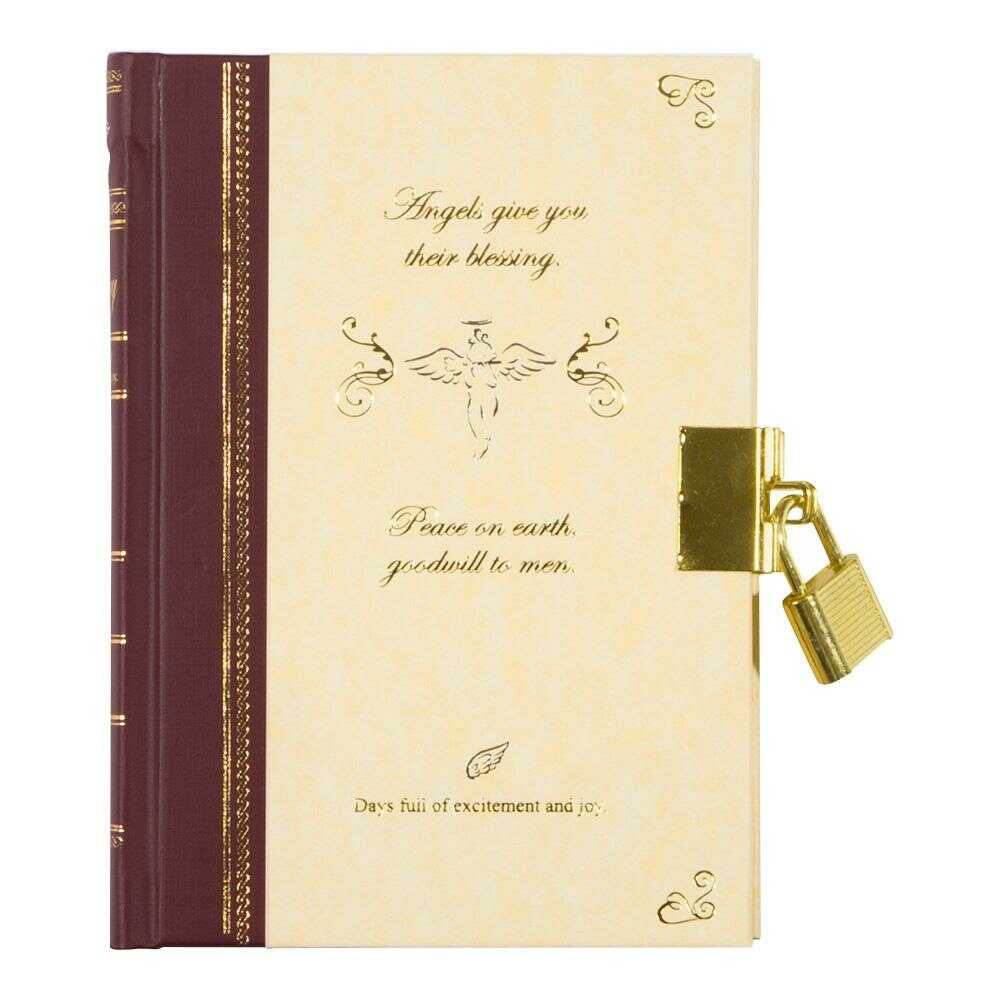 ミドリ 日記 鍵付 天使柄 1冊: サンドラッグ｜JAL Mall｜ショッピング