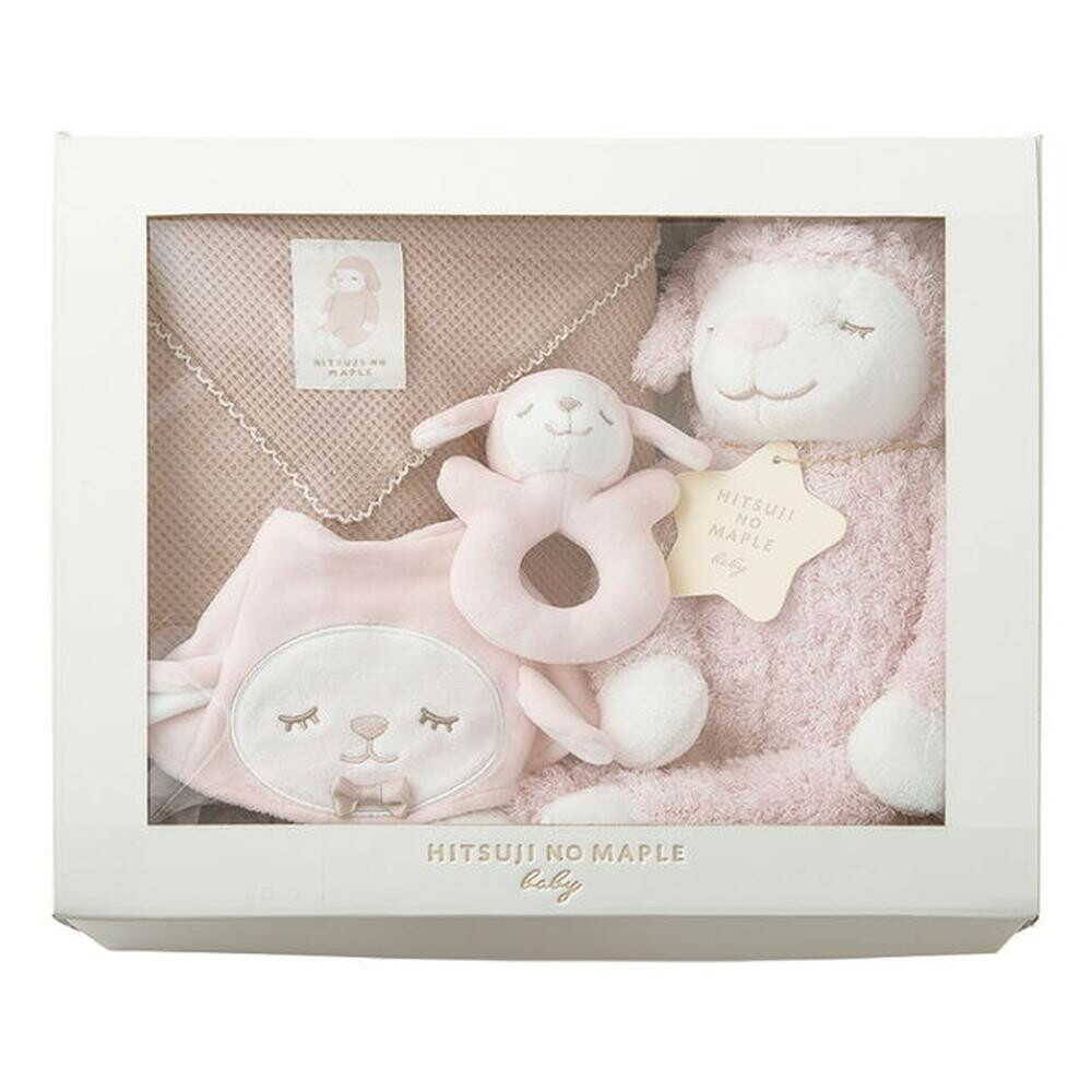 りぶはあと ひつじのメイプルベビー ギフトボックス4点セット サクラ