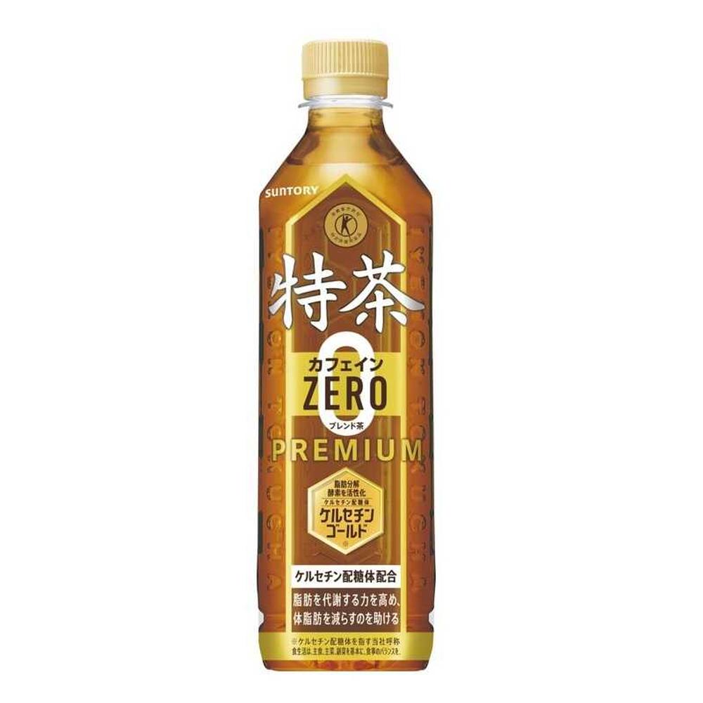 ◇【特定保健用食品(トクホ）】サントリー 特茶 カフェインZERO 500ml