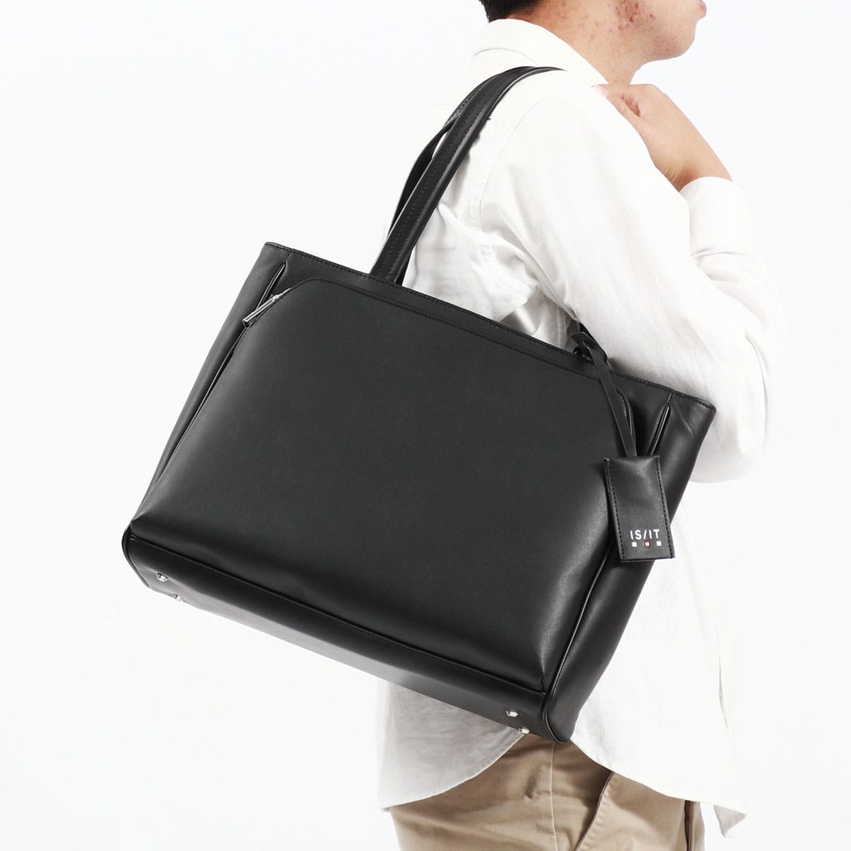 イズイット トートバッグ ビジネスバッグ メンズ レディース 大きめ