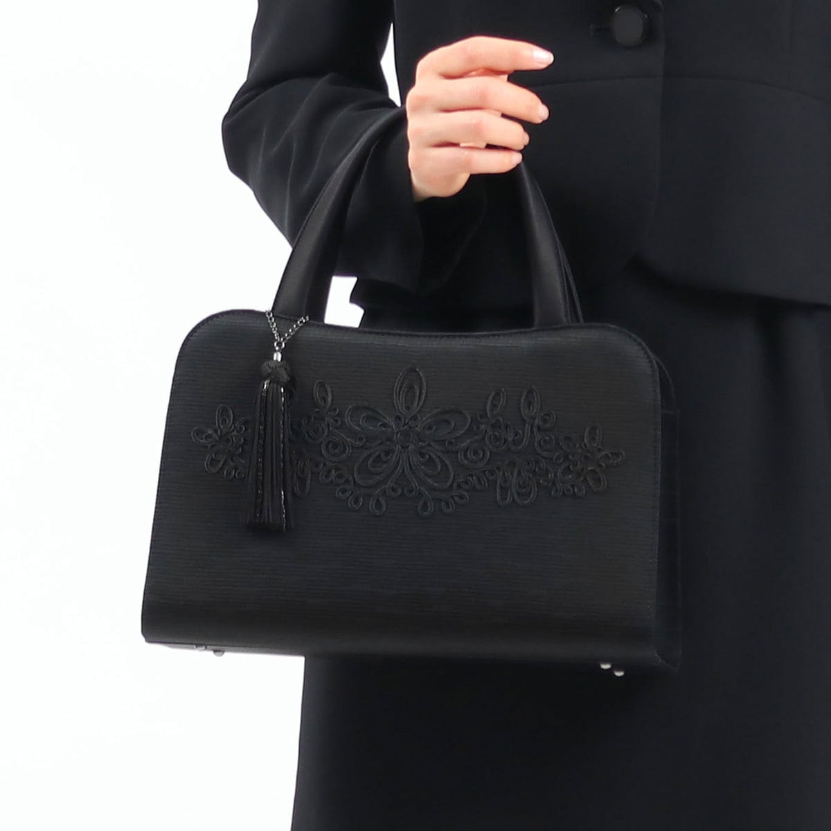 岩佐 フォーマルバッグ IWASA イワサ 米沢織トート型フォーマルバッグ