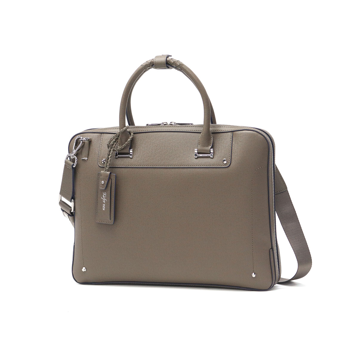 キーファーノイ ブリーフケース メンズ 本革 薄マチ A4 Kiefer neu