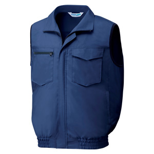 クールファン ベスト（ファン別売） WEV27上 ネイビー | 【ミドリ