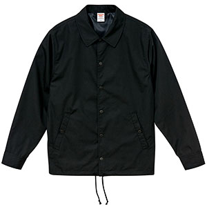 T／C コーチ ジャケット（裏地付） 7448－01 002 ブラック