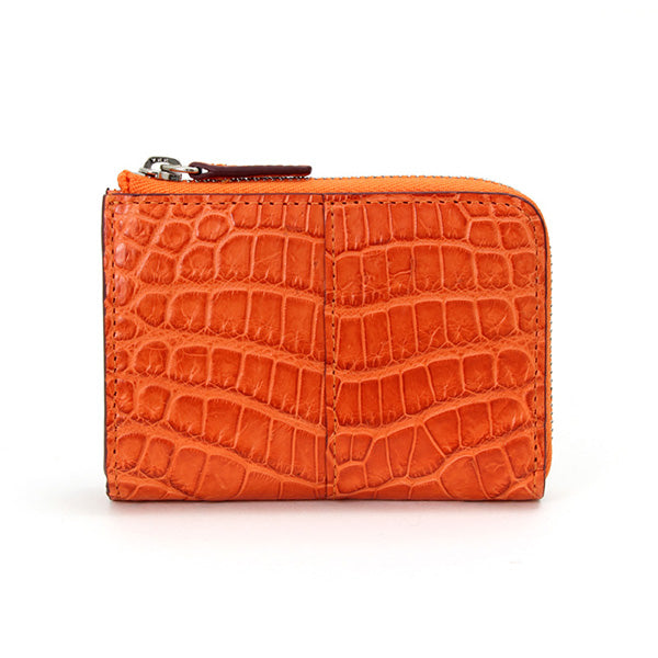 コインケース/パスケース(クロコダイル&牛革) Coccodriillo 5044