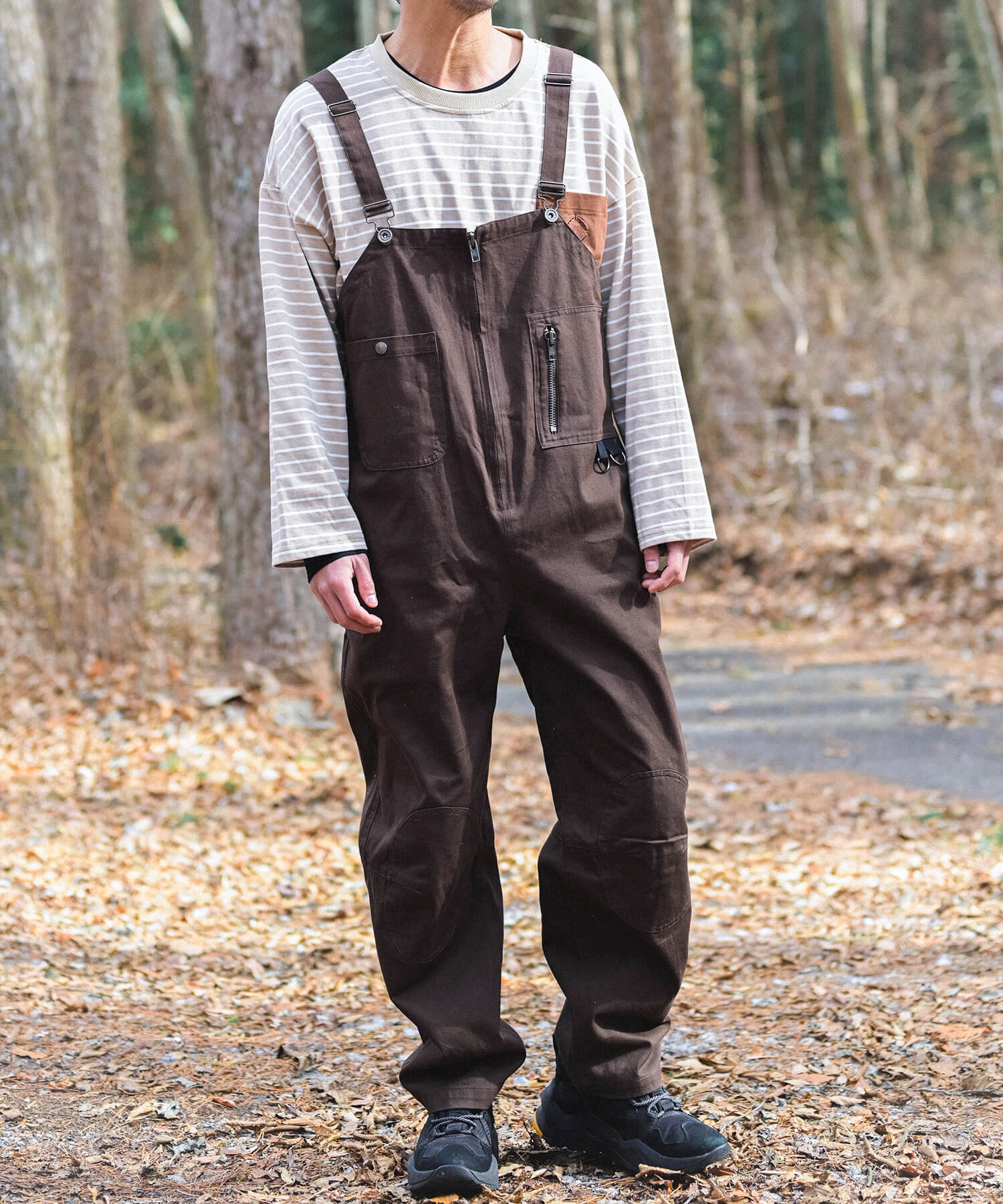 HALF ZIP BIG OVERALL – 【公式】S'more（スモア）