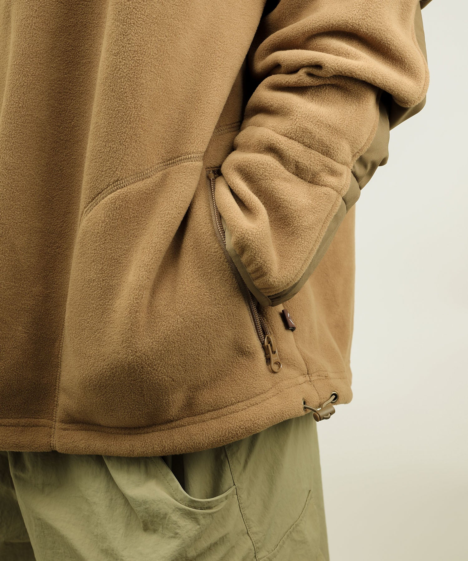 Half zip fleece pullover ハーフジップフリースプルオーバー – 【公式