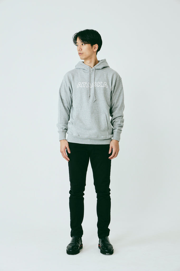 ATAOKA プルオーバーパーカー グレー – エガちゃんねるSHOP