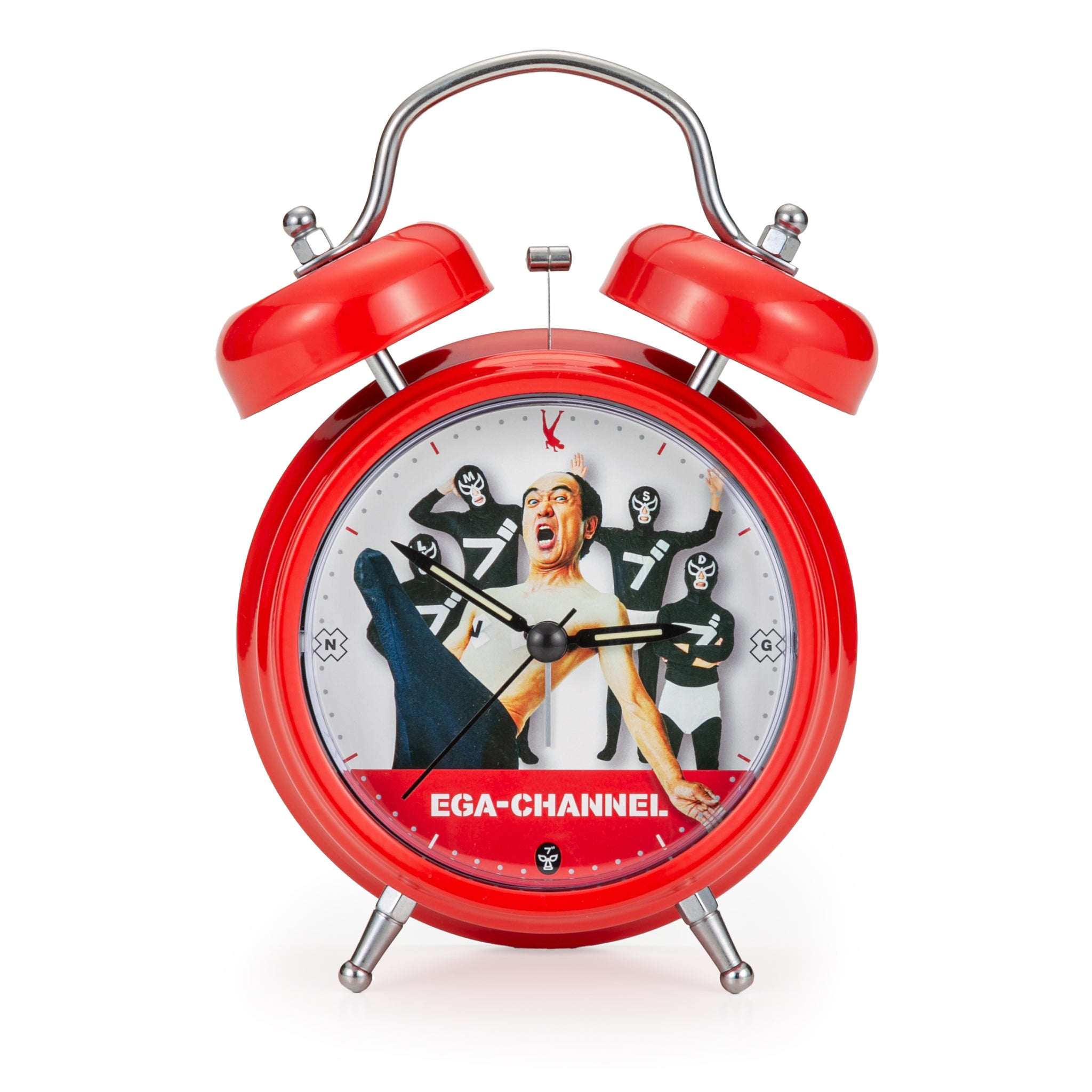 エガちゃんねる目覚まし時計 赤 – エガちゃんねるSHOP