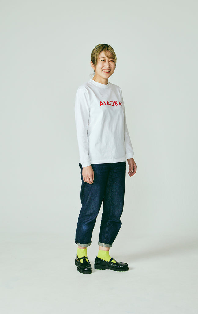 ATAOKA ロンT 白 – エガちゃんねるSHOP