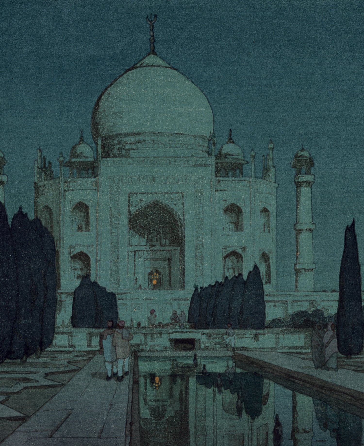 吉田：夜のタージ・マハル庭園（販売済み） – Egenolf Gallery