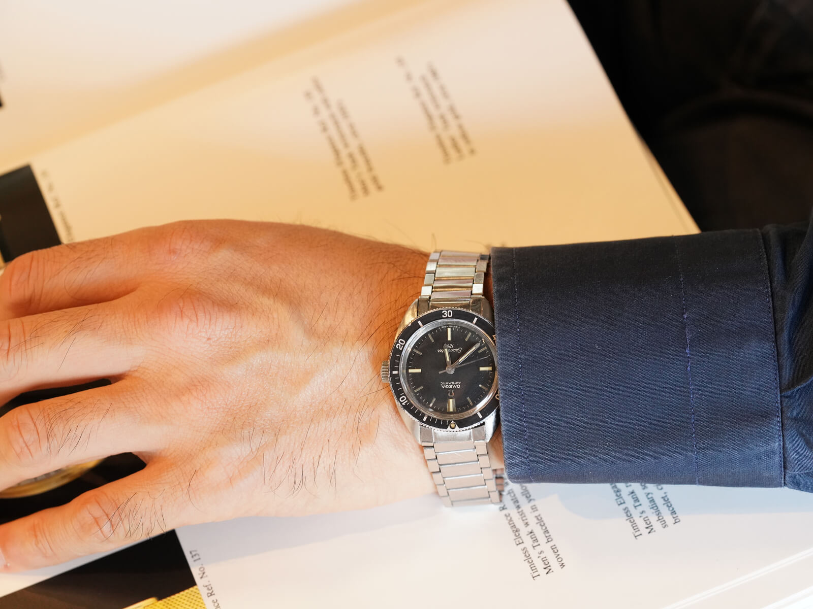 オメガ/シーマスター120/ブラックダイヤル/Omega/Seamaster 120/Black