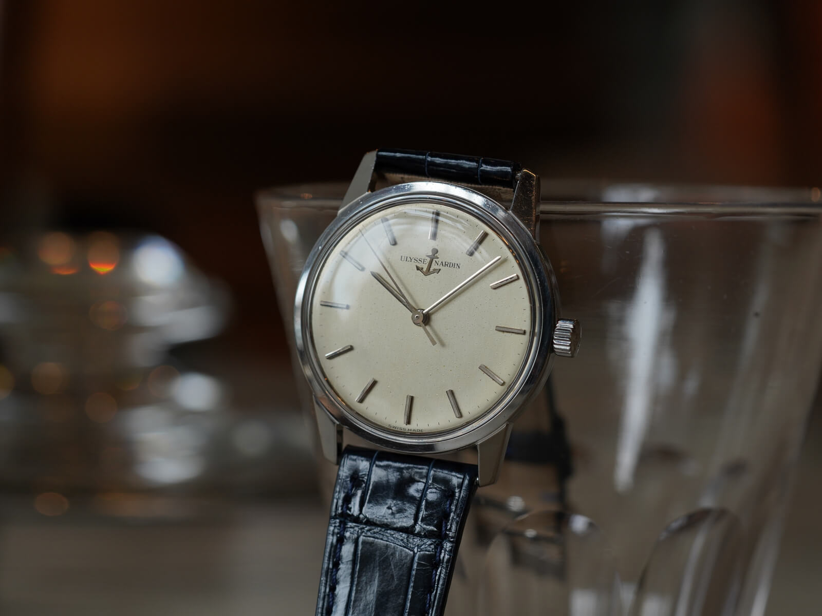 ユリスナルダン/ラウンドケース/シルバーダイヤル/Ulysse Nardin/Round