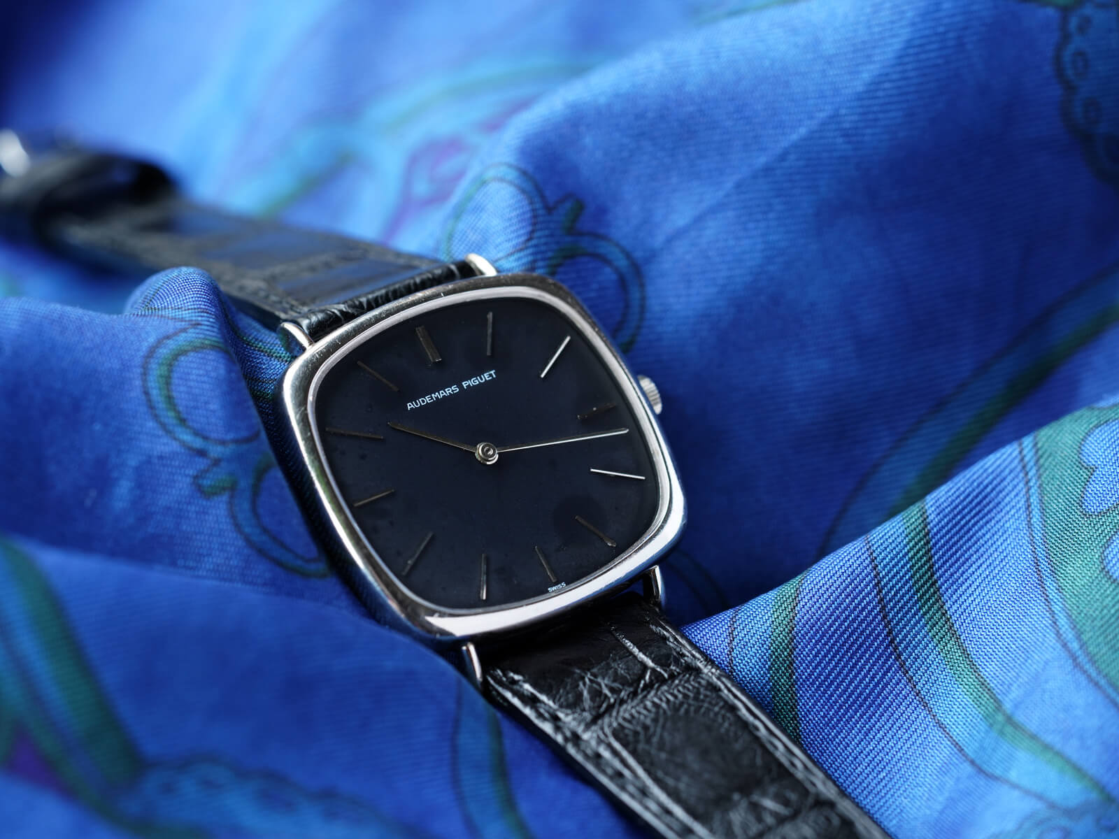 オーデマピゲ/クッションケース/マットブラックダイヤル/Audemars