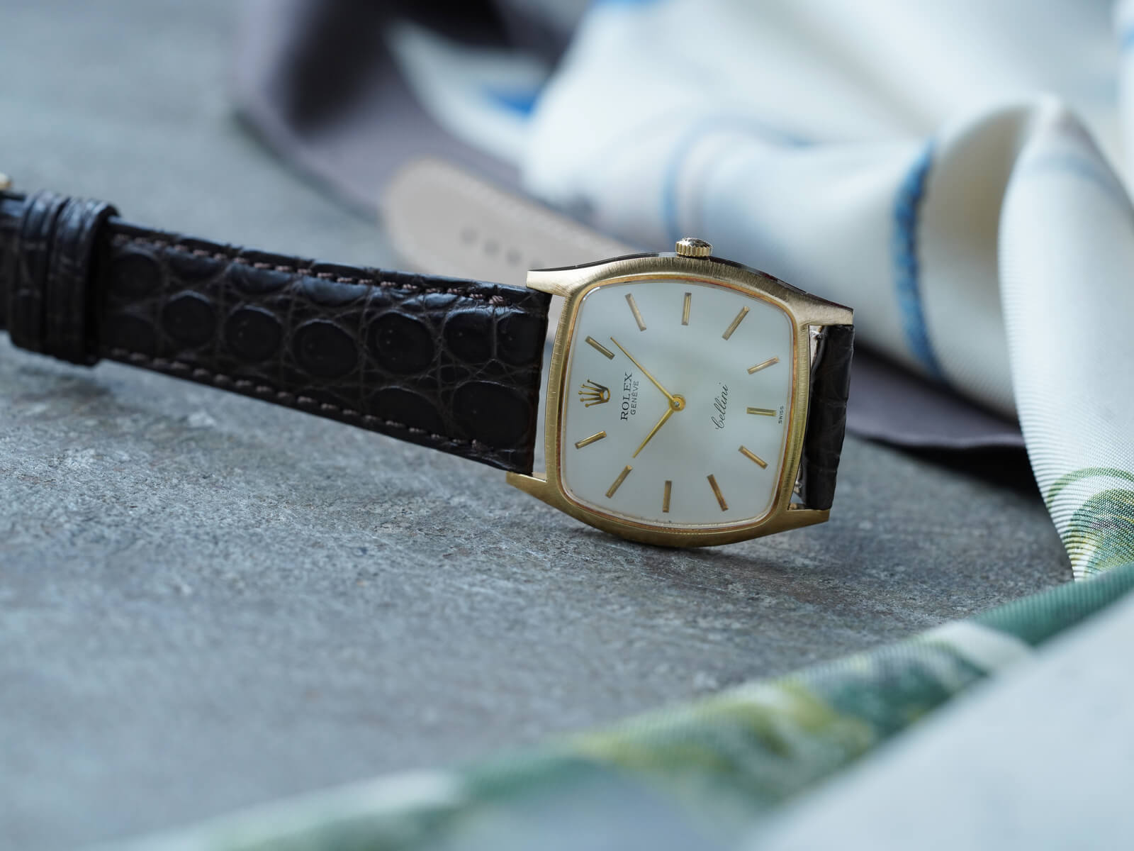 ロレックス/チェリーニ/クッションケース/シルバーダイヤル/Rolex