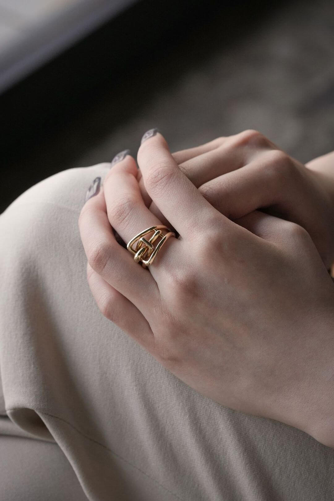 エルメス/サンチュール/イエローゴールド/リング/10号/Hermes/Hermes