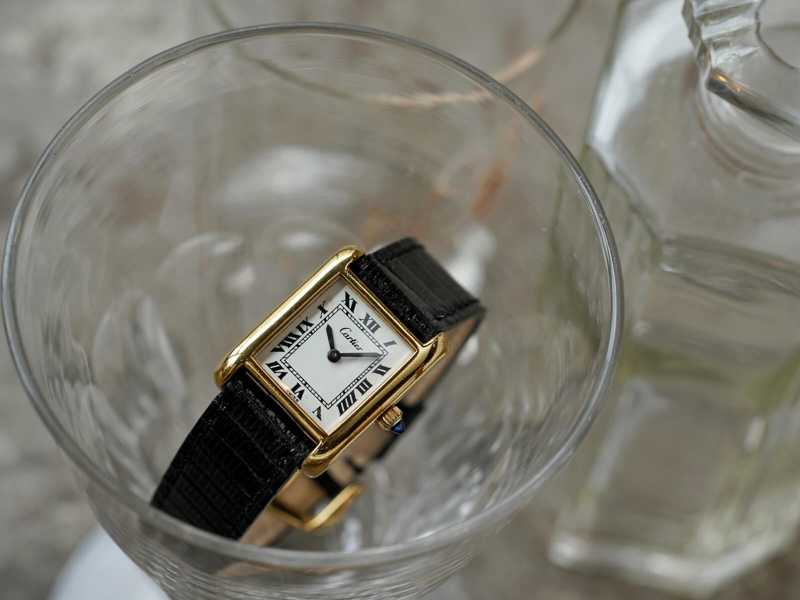 カルティエ/プレマストタンクSM/ホワイトローマンダイヤル/Cartier/Pre