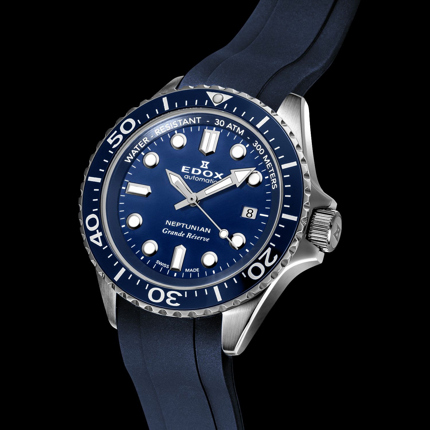 ネプチュニアン グランデ リザーブ デイト オートマティック | EDOX