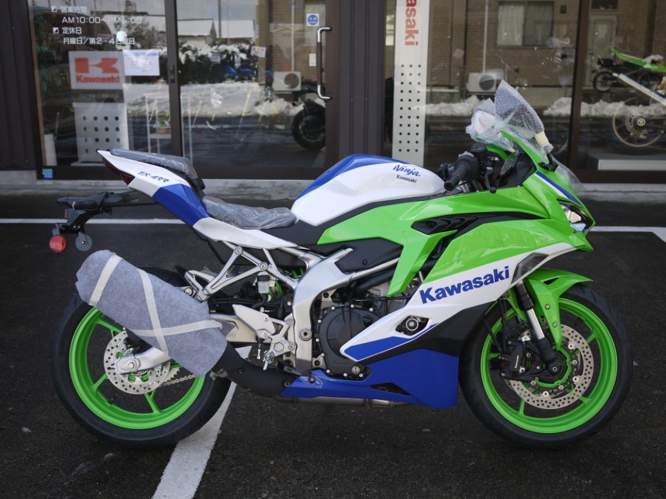 Kawasaki Ninja ZX-4RR 40th ANNIVERSARY EDITON☆ | EDOYA MOTORCYCLE