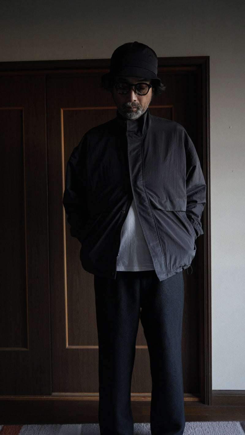 2024 Winter】Stand collar 2way pocket blouson（スタンドカラー2