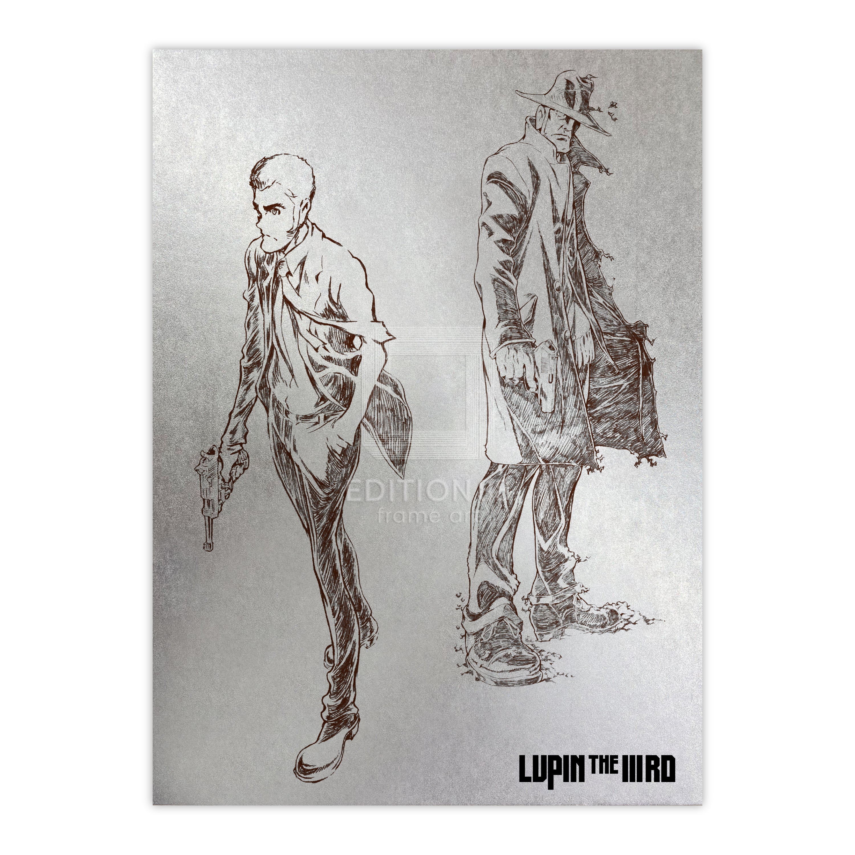 LUPIN THE ⅢRD」88グラフ シルバー仕様4『銭形と2人のルパン/ティザー