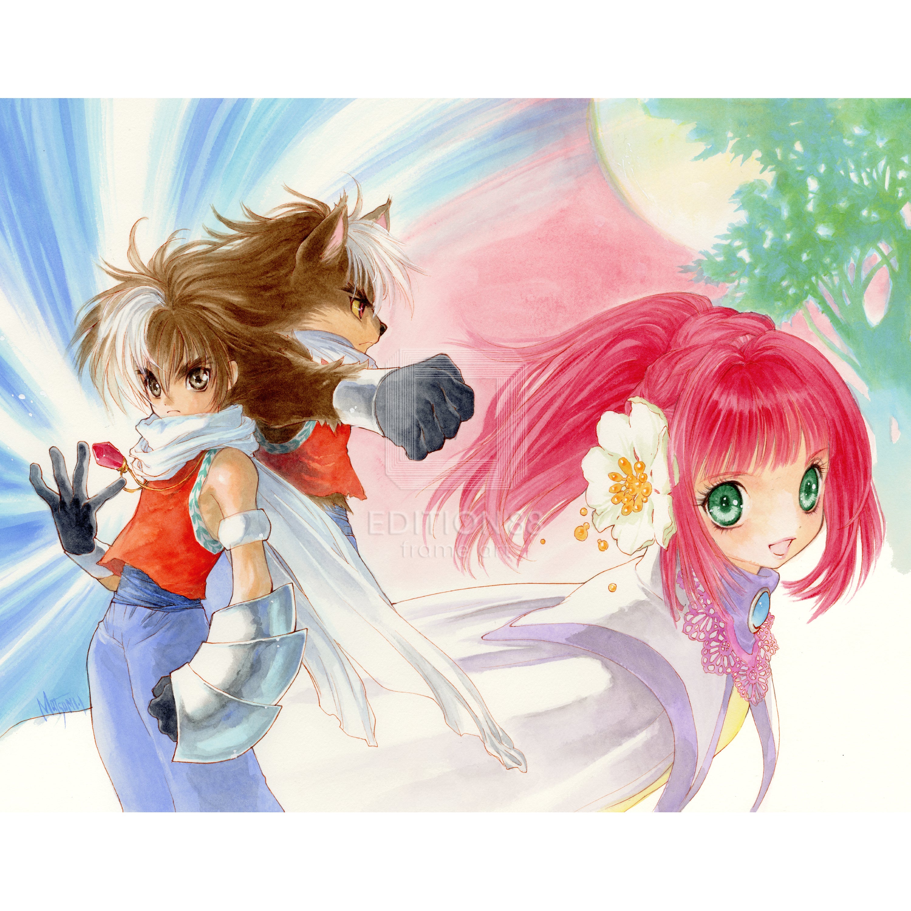 テイルズ オブ ザ テンペスト」88グラフ1/いのまたむつみ（箔押し