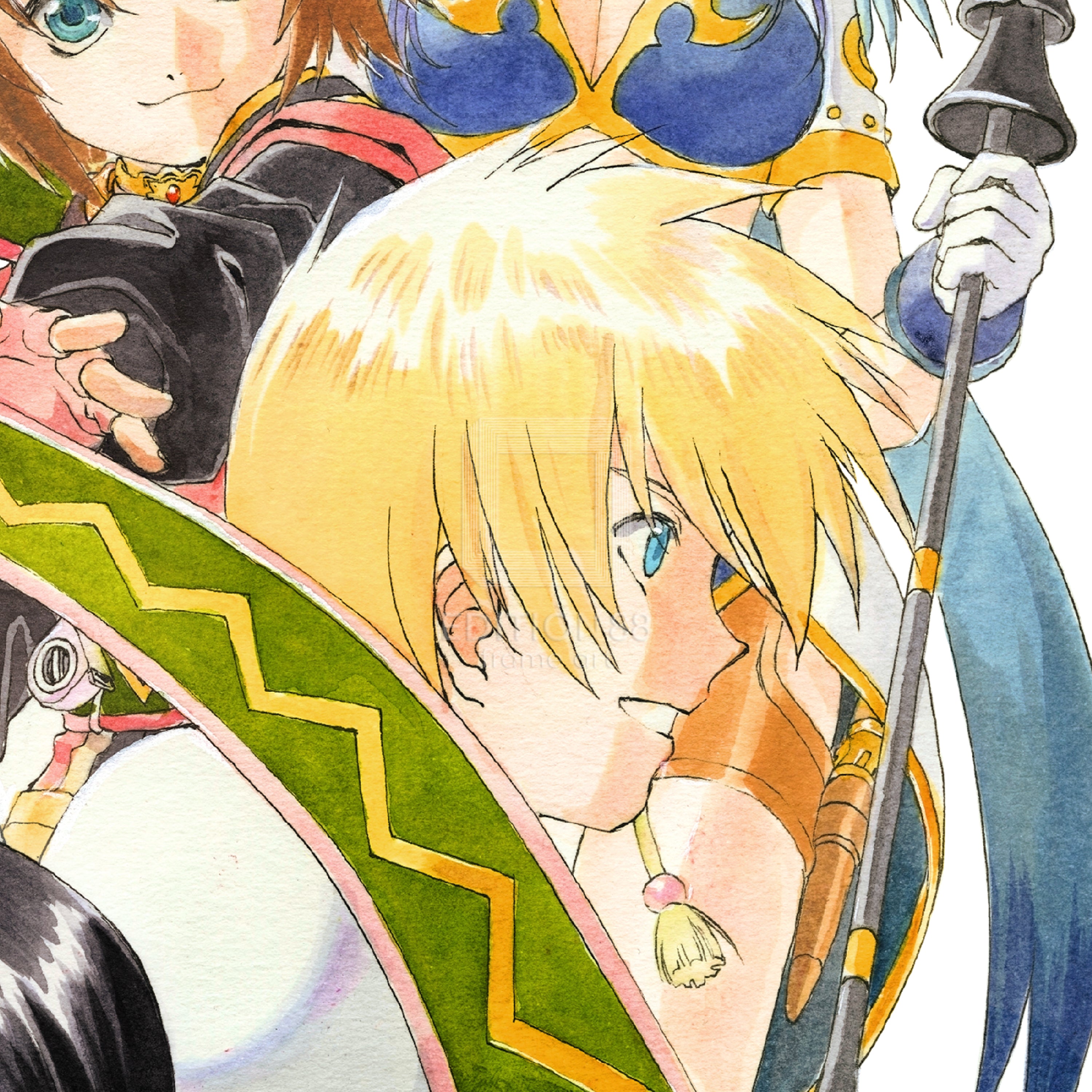 テイルズ オブ ヴェスペリア 」88グラフ1/藤島康介（箔押しサイン入り）