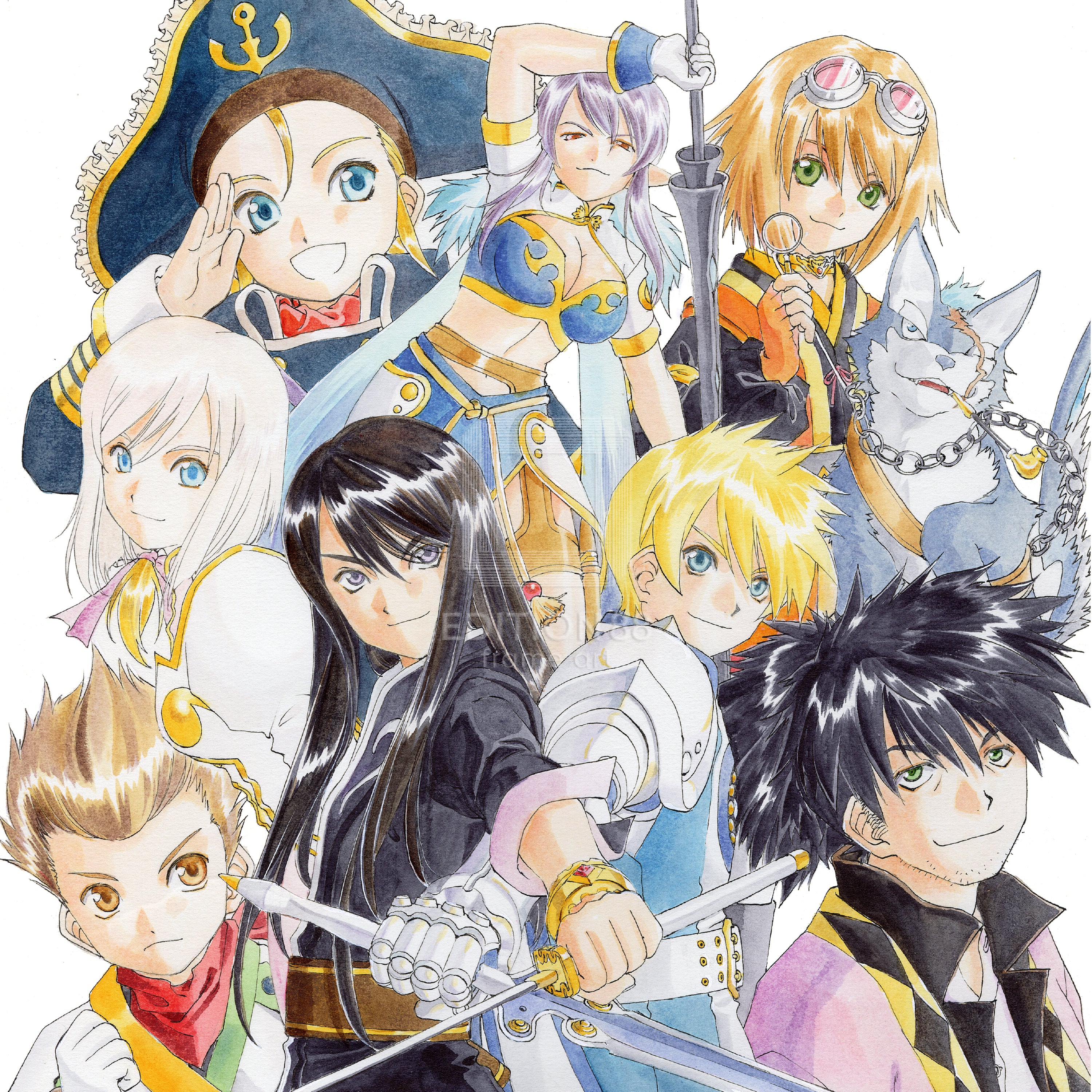 テイルズ オブ ヴェスペリア 」88グラフ2/藤島康介（箔押しサイン入り）