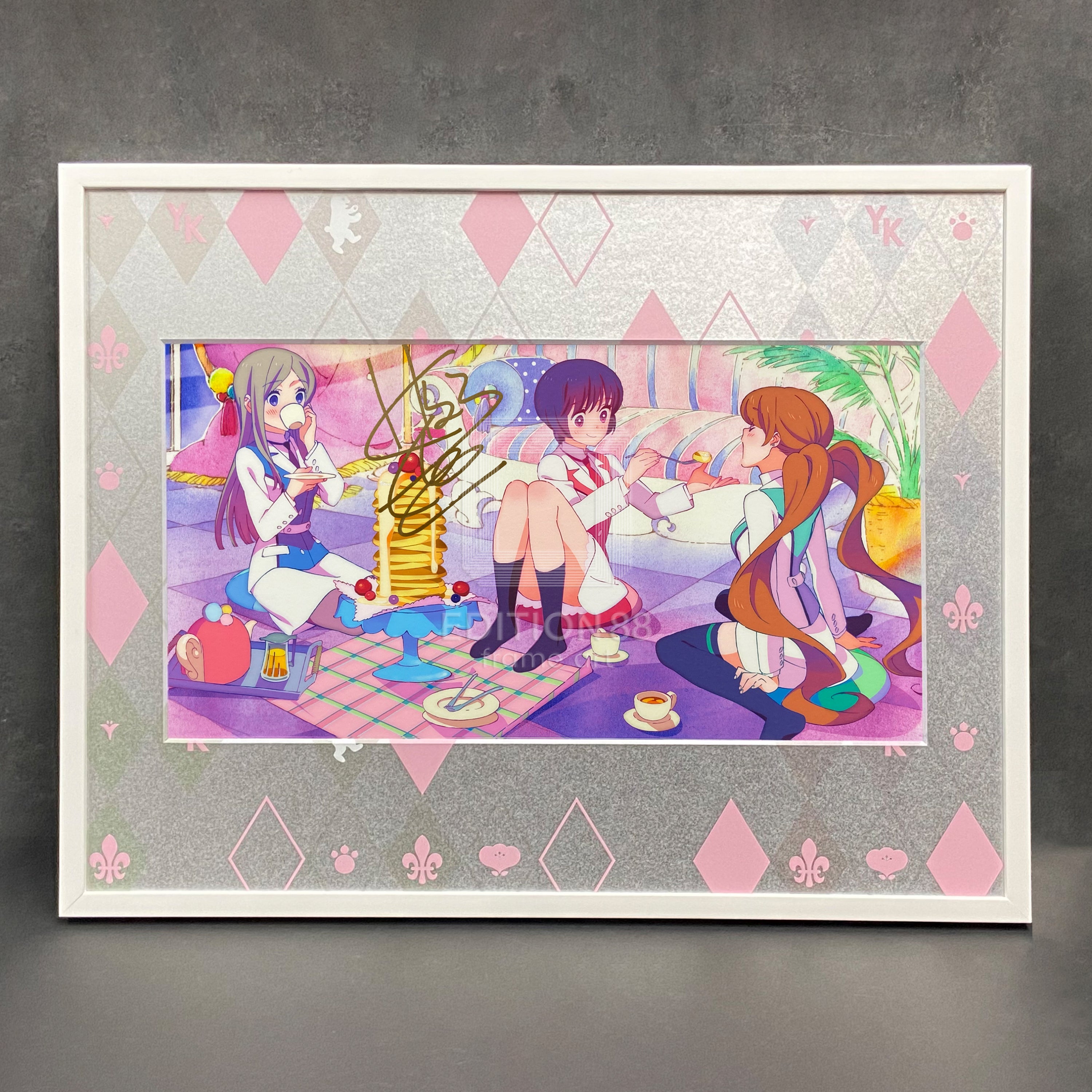 ユリ熊嵐」88グラフ3『エンディング1』プラチナ版(幾原邦彦直筆サイン入り/