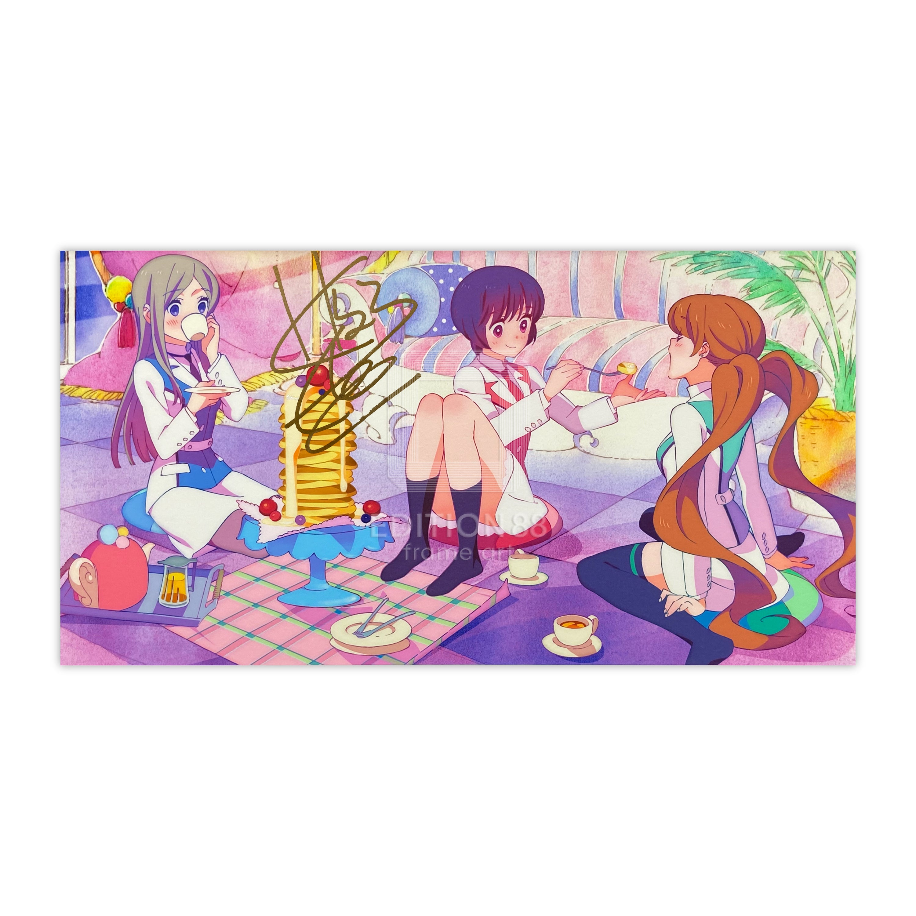 ユリ熊嵐」88グラフ3『エンディング1』プラチナ版(幾原邦彦直筆サイン入り/