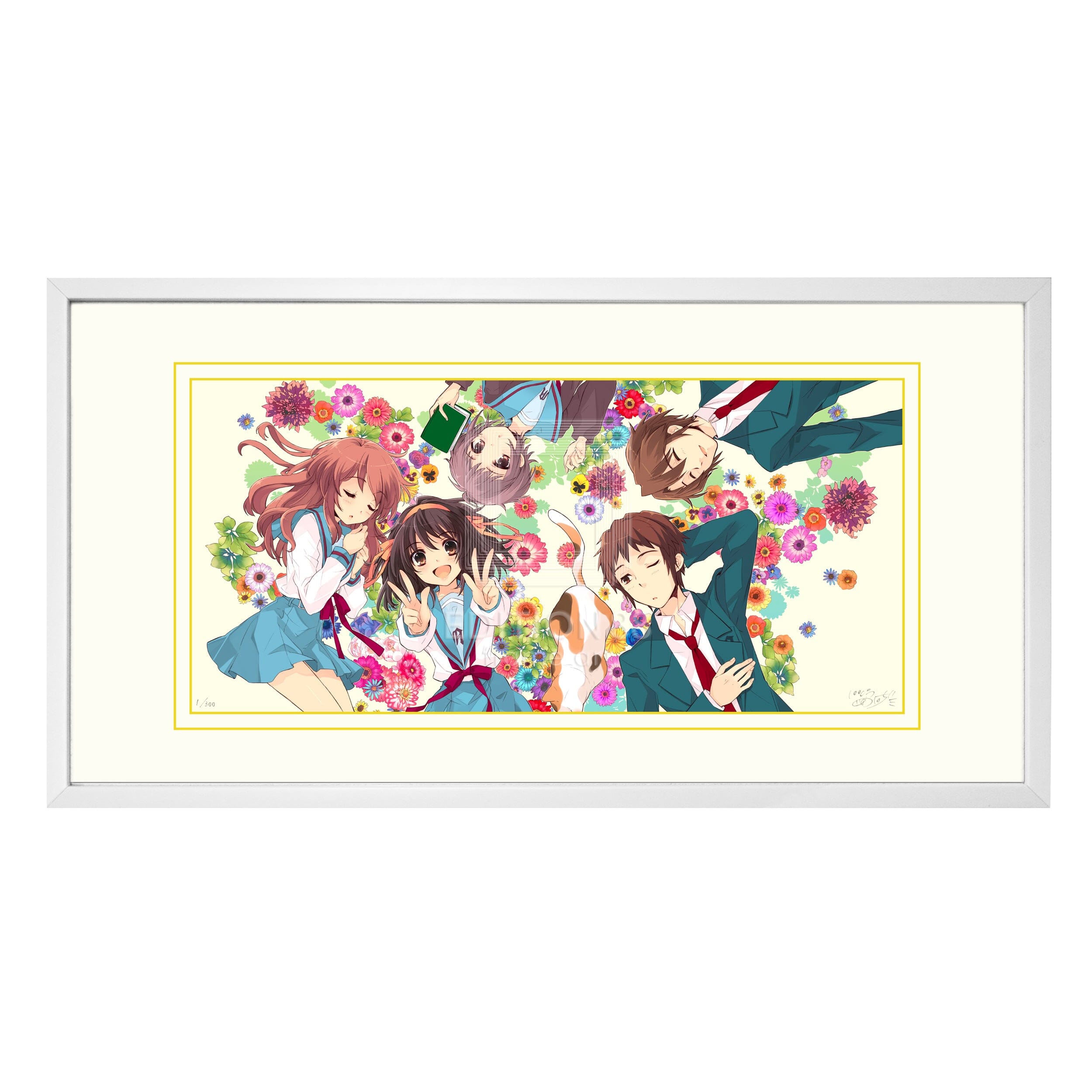 涼宮ハルヒの憂鬱」88グラフ1（画集『ハルヒ百花』」表紙