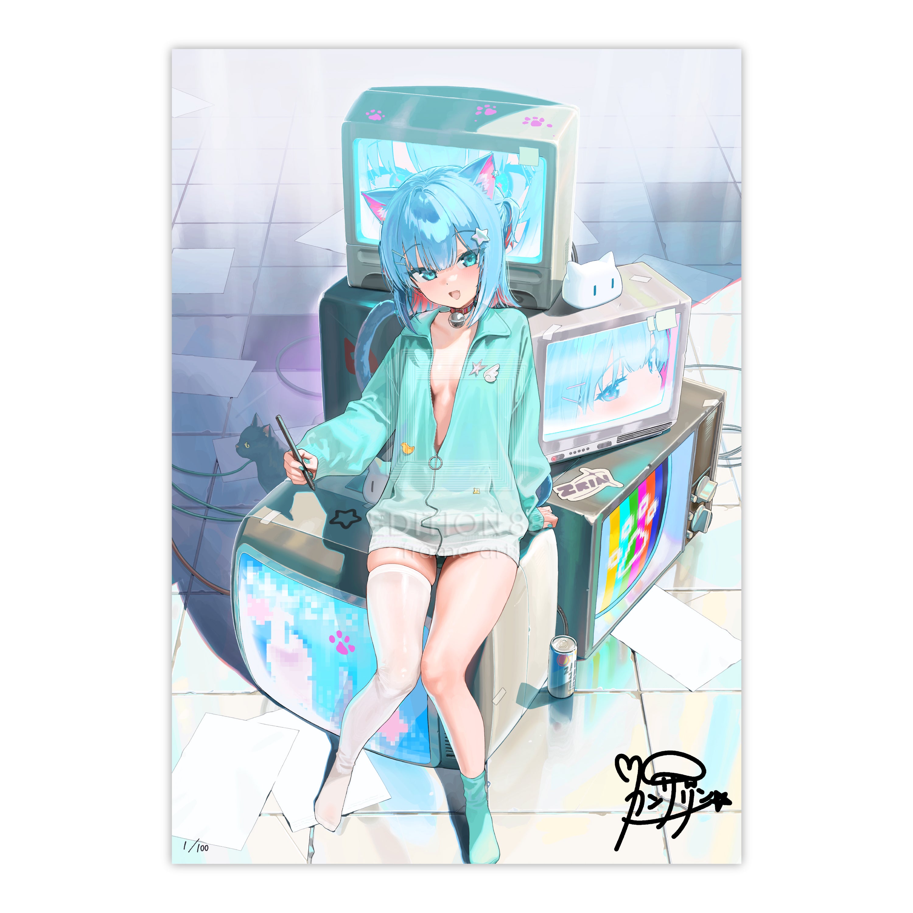 88グラフ1（画集表紙）/カンザリン（直筆サイン入り/限定100枚）