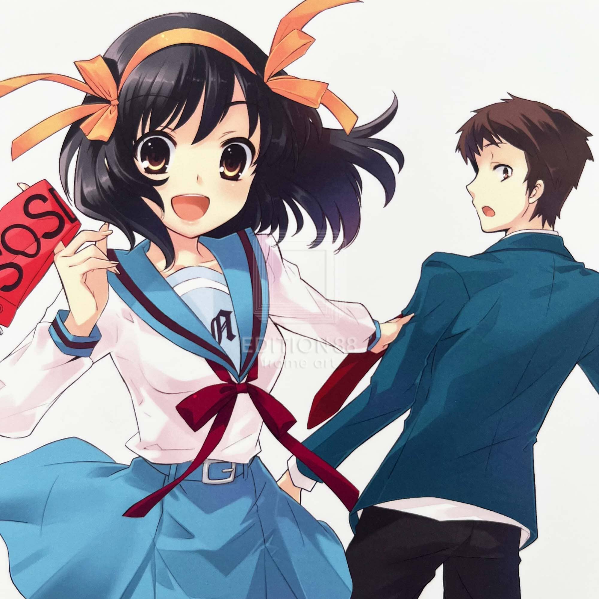 涼宮ハルヒシリーズ」88グラフ ミニ5（画集「ハルヒ主義」カバー