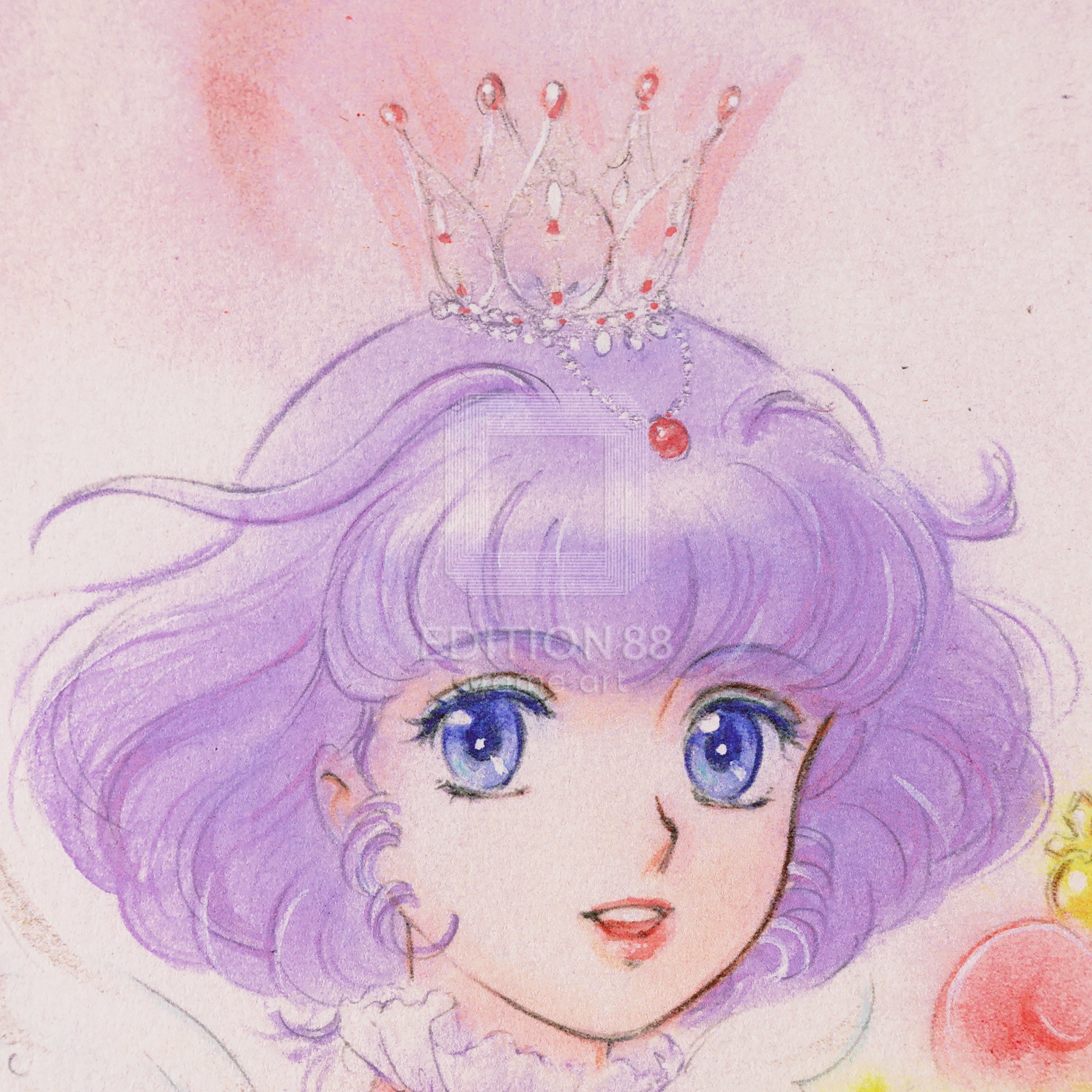 魔法の天使 クリィミーマミ」88グラフ Pink Coronet /高田明美（直筆