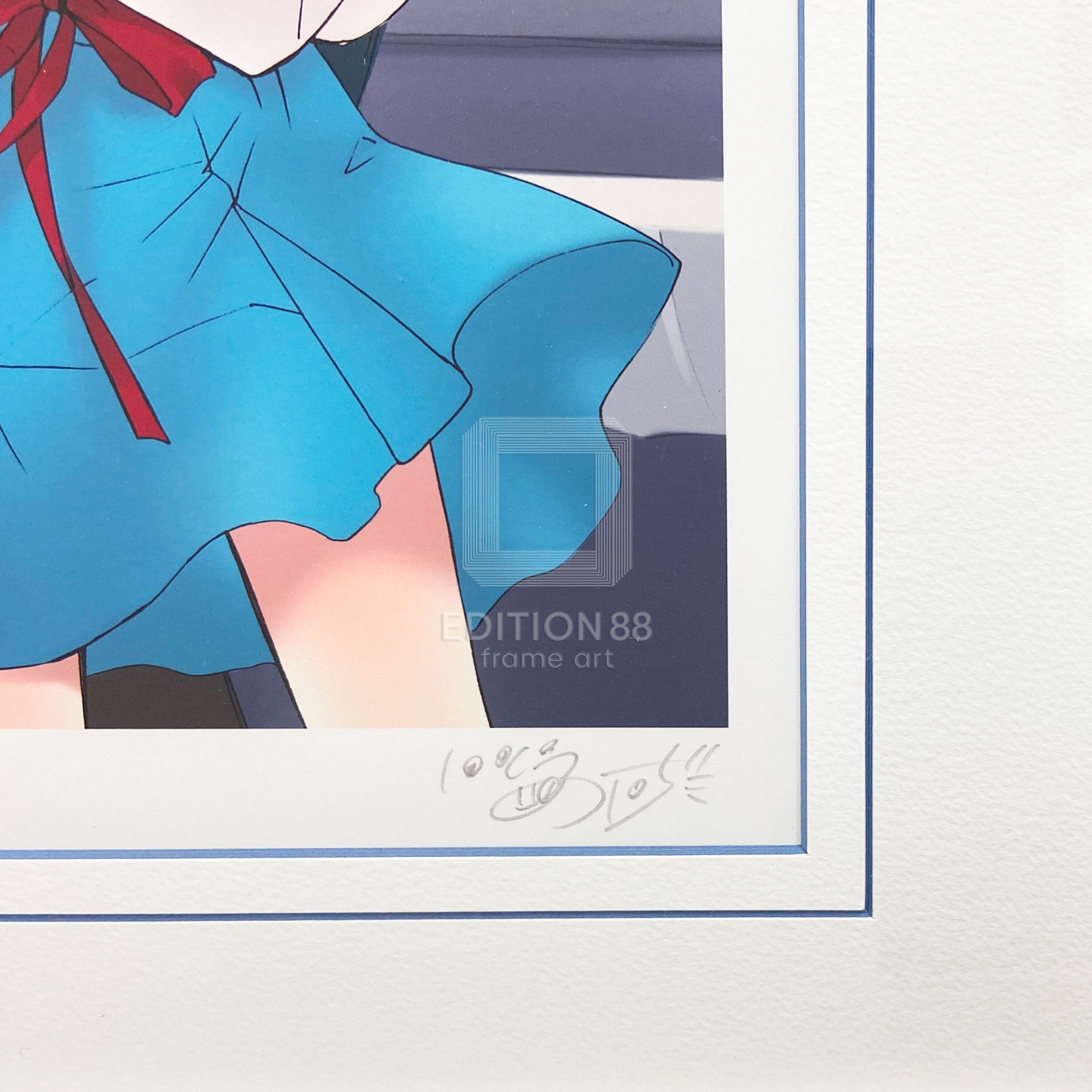 涼宮ハルヒの憂鬱」88グラフ2（「ザ・スニーカー」用イラスト 2003年6