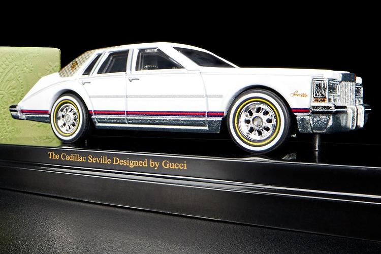 Hot Wheels x Gucci Cadillac Seville collab celebrates fashion