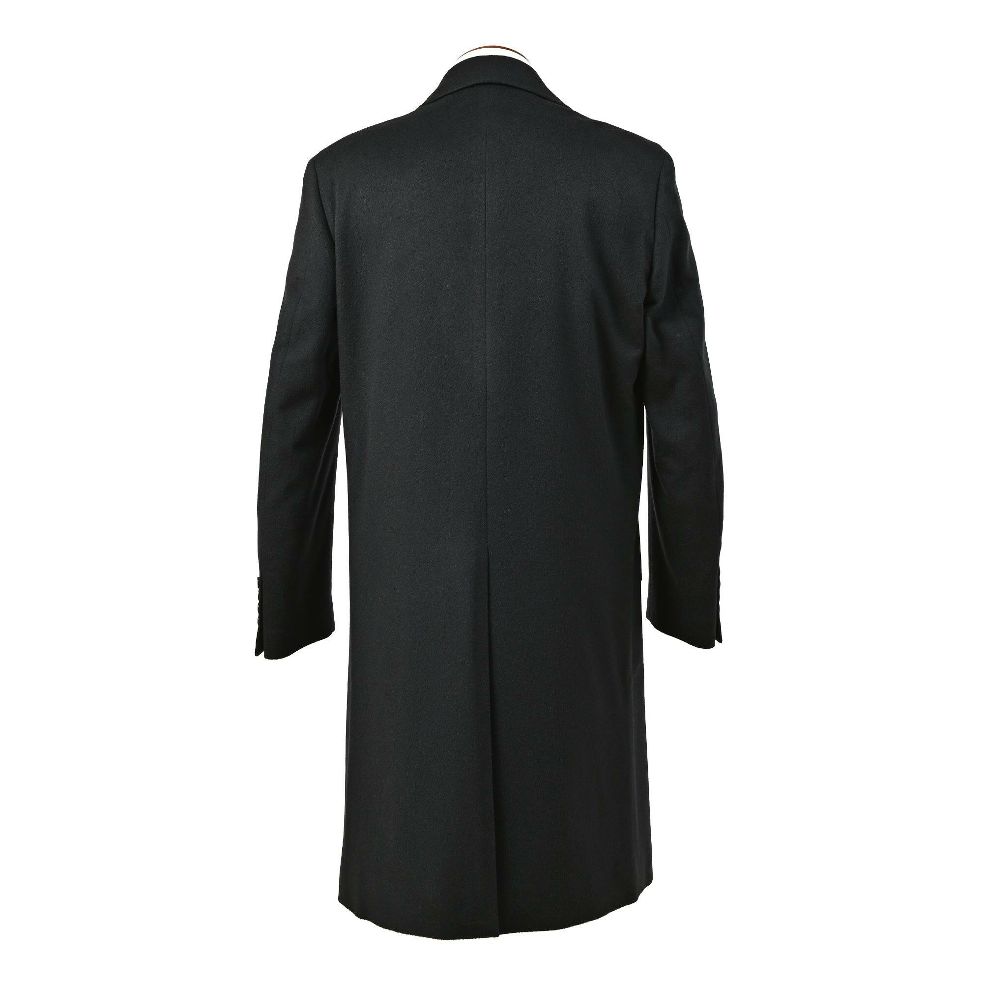 Ermenegildo Zegna カシミヤ チェスター フィールド コート ネイビー W