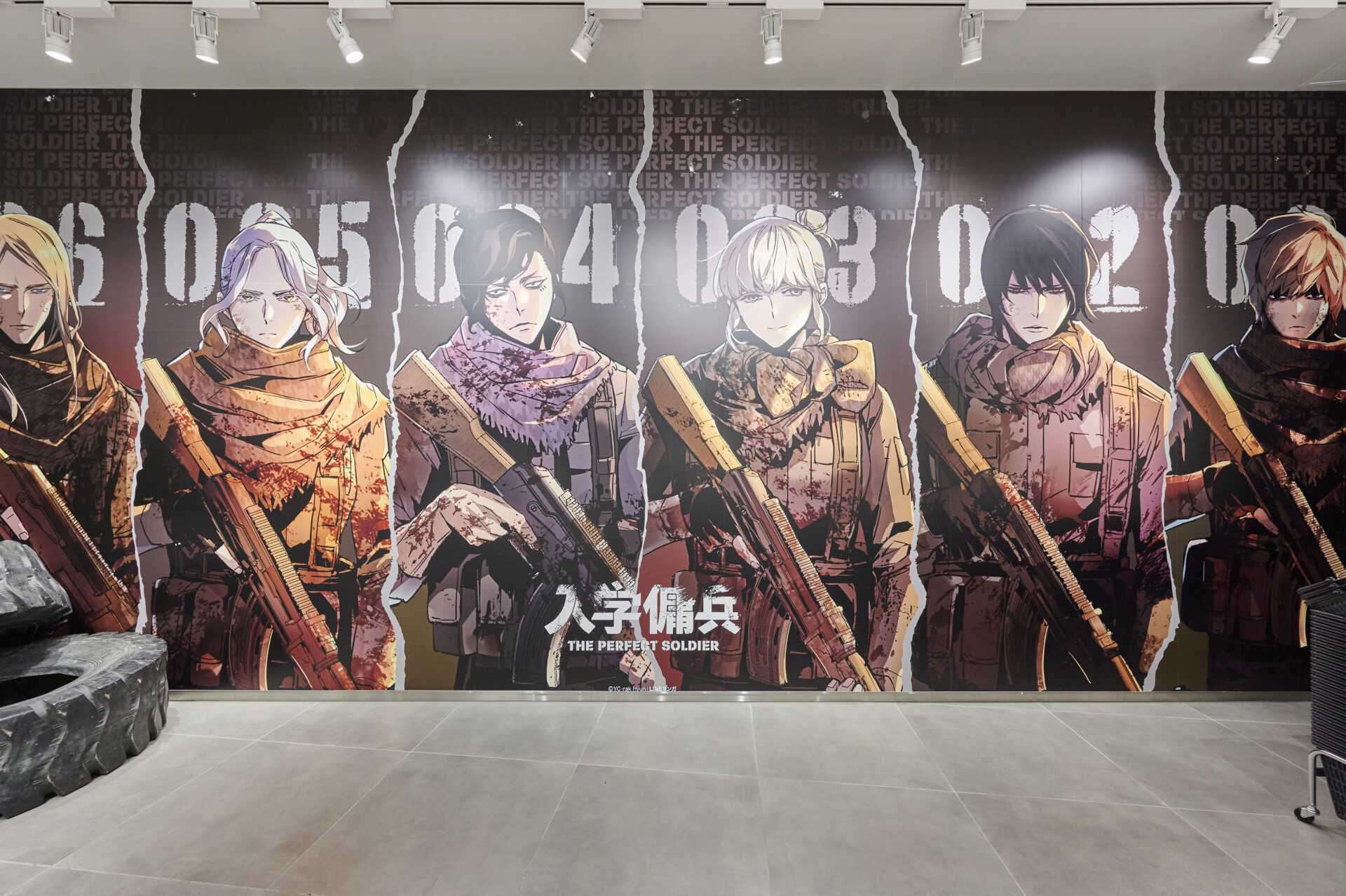 入学傭兵』初のPOP-UPストアが渋谷で開催中！ 没入感たっぷりの動画